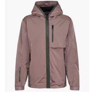 Vestes d'hiver personnalisées pour hommes, uniformes coupe-vent en softshell avec fermeture éclair, manteau de randonnée long imperméable avec doublure en mesh - Product Image 2