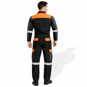 Durable Cotton Anti-static <b>Construction</b> Safety <b>Uniform</b> Industrial Workwear Coverall Multi Pocket Protective Clothing <b>for</b> Workers - Product Image 6
