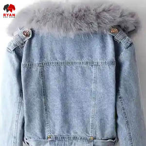 Veste en jean personnalisée Ryan Pro Gear pour femmes, tissu respirant et confortable avec logo personnalisé - Product Image 4