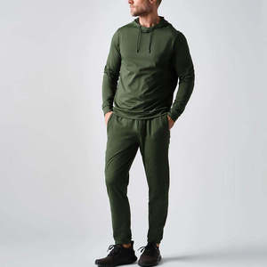 Sudadera Deportiva Ligera para Gimnasio, Personalizable con Logotipo, de Alta Calidad, Suave, Transpirable, Corte Semi Ajustado para Hombre - Product Image 1