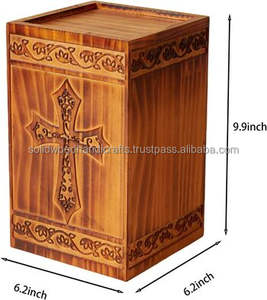 Urnas de Cremación para Adultos al por Mayor, Urnas de Madera para Cenizas Humanas, Urnas Funerarias, Tamaño Personalizado, Artículos para Entierro - Product Image 2