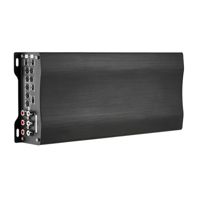 5-Channel Bridgeable Car Audio Amplifier Multichannel Class D Stereo with Max Output 4 X 100W 4 X 200W for 4 Ohms/4 Ohms Systems