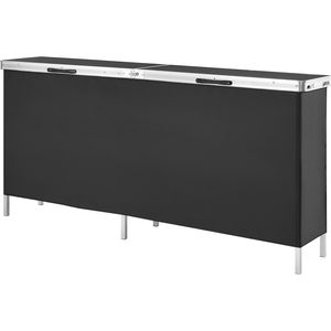 Tavolo da Bar Pieghevole Extra Lungo Portatile per Interni ed Esterni, Podio per Fiere, Feste, Picnic ed Esposizioni, Include Base per il Trasporto - Product Image 3