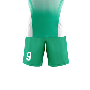 Nouvelles tenues de volley-ball de haute qualité pour équipes et clubs, tissu respirant avec impression par sublimation intégrale, ensemble parfait. - Product Image 5