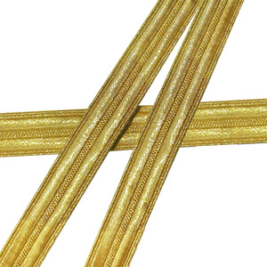 Premium Pilot <b>Braid</b> Lace with Bullion Wire for Epaulettes and Shoulder Boards Ceremonial Uniforms 25mm Lace - Product Image 1