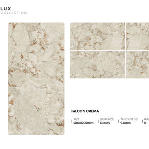 Dalle de porcelaine brillante Prestige Beam 600x1200mm 60x120cm 24x48 pouces, solution de surface élégante grand format - Product Image 1