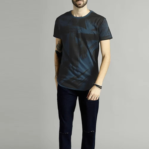 เสื้อยืดผู้ชายดีไซน์ใหม่ ผ้า Worsted ทรงปกติ คุณภาพพรีเมียม พิมพ์ลายซิลค์สกรีน เป็นมิตรกับสิ่งแวดล้อม ปรับแต่งได้ สไตล์ลำลองแนวสตรีท - Product Image 4