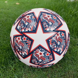 Ballons de football WEMBLEY SPORTS à prix avantageux, logo personnalisé, meilleur design 2024, PU, taille personnalisée, sans couture, légers, pour l'entraînement et les équipes - Product Image 1