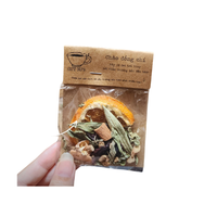 Tisane Premium aux Herbes Aromatisées avec Mélange de Jujube, Gingembre, Miel, Rose et Goji en Sachet pour Boissons Bien-être Quotidiennes