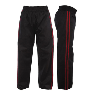 Pantalon de boxe et de kickboxing personnalisé à rayures latérales, extensible, séchage rapide, respirant, léger et durable – Prix de gros - Product Image 6