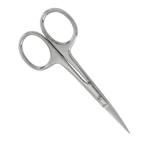 Wholesale Professional Stainless Steel Cuticle <b>Scissors</b> Precision <b>Nail</b> Trimming <b>Scissors</b> Sharp Straight Blade Beauty Salon - Product Image 3