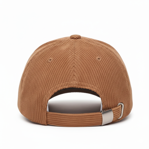 Gorra de Béisbol de Pana Lisa de 6 Paneles con Logotipo Personalizado OEM para Hombre y Mujer, de Alta Calidad, con Visera Curva, de Fabricante Vietnamita - Product Image 2
