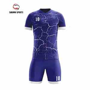 Ensemble de vêtements de football personnalisés, vêtements de sport OEM pour les fans et les joueurs, uniforme de football, maillot d'entraînement de club, vêtements de sport, prix direct d'usine OEM - Product Image 2