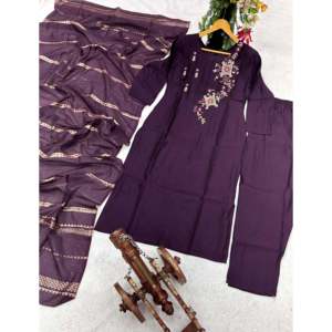 Ensemble Dupatta haut-bas et magnifique pour femmes - Product Image 5