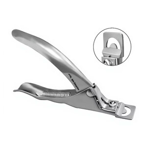 Cortauñas Profesional de Acrílico de 5.5 Pulgadas, Cortador de Uñas Postizas de Acero Inoxidable, Recortador de Uñas Artificiales de Precisión - Product Image 1