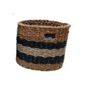 Cestas de Almacenamiento Decorativas Plegables Tejidas a Mano de Yute y Fibra Natural con Asas, Impermeables, para Decoración y Organización Ecológica del Hogar - Product Image 5