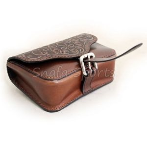 Nueva Riñonera de Cuero Genuino Ligera para Hombre, Bolsa de Cintura, Bolsa para Dinero, Bolsa de Cinturón - Product Image 3