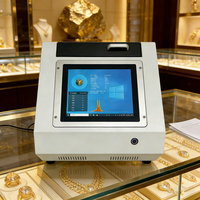 Analyseur d'or XRF, testeur quantitatif et qualitatif non destructif pour les marchés des bijoux anciens et des métaux précieux, 0,05%-0,1%