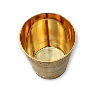 Wholesale Supplier Brass Measuring Cups and Rice Used <b>Kitchen</b> <b>Gadgets</b> Crafts 3 Pieces In Different Sizes Measuring Cups - Product Image 2