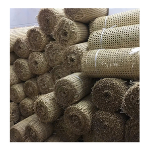 Rouleau de toile de rotin naturel tressé pour sièges de chaise, inserts de meubles et restauration de meubles - Product Image 6