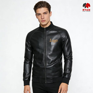 Veste en cuir personnalisée Ryan Pro Gear pour hommes, tissu confortable et respirant avec logo personnalisé et design de poche. - Product Image 1