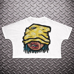 Custom Bulk 100% Cotton Flannel 360g Heavyweight Eco-Friendly Mandarin Collar <b>Belt</b> Closure Short Sleeve Oversized Boxy Fit Shirt - Product Image 1