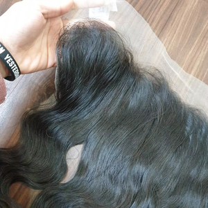 Pelucas Frontales de Cabello Remy de Lujo de 28 Pulgadas, las Más Vendidas de Fábrica en Vietnam, Extensiones de Cabello Humano con Textura Rizada/Ondulada, Todos los Colores, las Mejores - Product Image 1