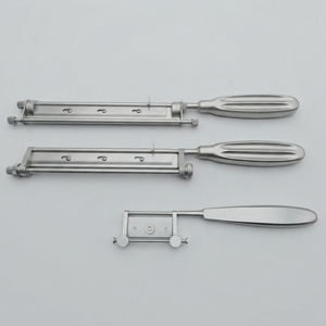 Cuchillo para injertos de piel con mango, instrumentos quirúrgicos ortopédicos, dermatomo oral, pinza plateada ISO, grado A+ DHL PK - Product Image 3