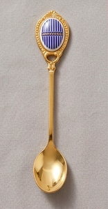 Cuillère à thé au design finition or, élégante et stylée, ustensile parfait pour le thé, le café, la table à manger et les essentiels de cuisine. - Product Image 6