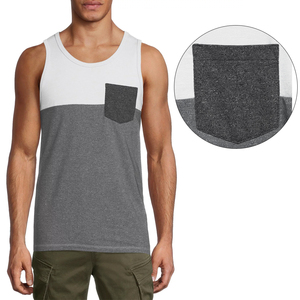 Summer tank <b>Top</b> Loose Men Sleeveless O-neck Hot Selling New Design High Quality Custom Logo Color and Size Mens tank <b>Top</b> - Product Image 6