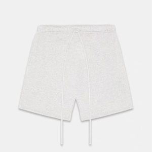 Pantalones Cortos de Algodón para Hombre, Cintura Elástica, Color Sólido, Antiarrugas, Reflectantes, Ecológicos, Casuales - Product Image 5