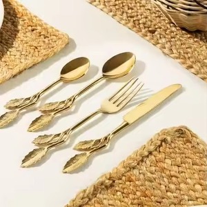 ชุดช้อนส้อมมีดโลหะทันสมัยสำหรับโรงแรม ร้านอาหาร และร้านกาแฟ - Product Image 5