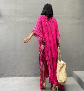 ผู้ผลิตและส่งออกผู้หญิงสวมเรยอนฤดูร้อนผูก Dey Kaftan - Product Image 2