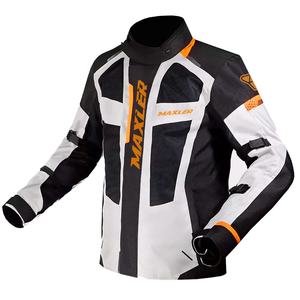 Chaqueta de Motociclismo Larga para Hombre, Resistente a la Abrasión, Protección de Nivel 1 y 2 CE, Fabricante OEM, Proveedor al por Mayor - Product Image 1