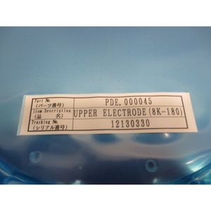 ÉLECTRODE SUPÉRIEURE TEL ES1810-221470-24, CRISTAL - Équipements et pièces semi-conducteurs de confiance à l'échelle mondiale chez - Product Image 3