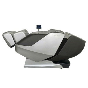 Black Luxury Massage Chair Smart Full Body Zero Gravity Foldable <b>Vibration</b> Bluetooth Home Use - Product Image 3