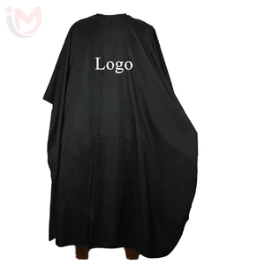 Capas de Peluquería Personalizadas y Cómodas de Poliéster, Capa para Cortar el Cabello con Cuello de Silicona - Product Image 5