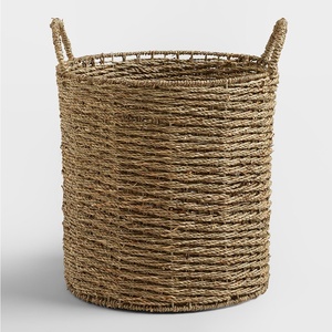 Cestas de Almacenamiento Rectangulares de Ratán Natural, Ecológicas, Rústicas, Multiusos, Organizadores Apilables - Product Image 4
