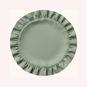 Sage Green <b>Crepe</b> Table Napkin Fabric Dinner Napkins for Wedding Hotel Restaurant Wholesale price Customization available - Product Image 1