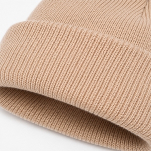 Unisex Beanie Cap Soft Warm Winter CapStretchable Casual Outdoor Comfortable <b>Neutral</b> Color Headwear Stretch Fit Cozy Wear Daily - Product Image 6