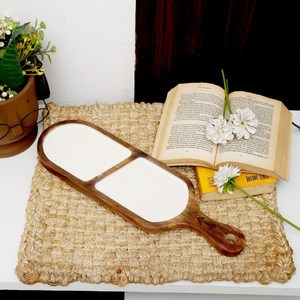 Bandeja de Servir Rectangular de Madera Ecológica, Moderna y de Lujo - Product Image 5