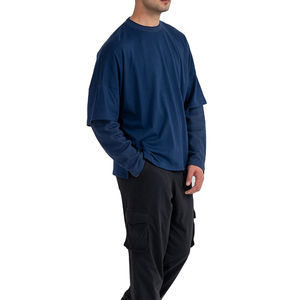 Sweat-shirt à col rond pour homme, confortable, décontracté, style streetwear d'hiver, vêtements de tous les jours - Product Image 3