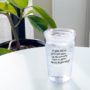 Vaso Transparente Ecozen para Fiestas, 17oz 500ml, Libre de BPA, Reutilizable, Duradero, de Plástico, para Café y Bebidas, para Hogar, Oficina, Cafetería, Personalizable - Product Image 4
