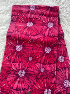 Tissu en coton 100% imprimé wax africain style Kumasi, motif vibrant pour la mode des pagne - Product Image 6