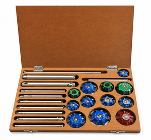 12 Pièces Fraiseuses à face en carbure pour sièges de soupapes de moteur, pour machines, pour trous de 30, 45, 70/20 degrés, Origine Delhi - Product Image 1