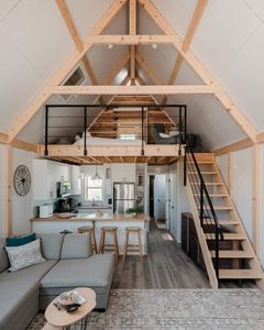 Kit Cabina Prefabbricata a Forma di A, Casa Triangolare Modulare Moderna, Casa Vacanze con Struttura in <span class=keywords><strong>Acciaio</strong></span>, Casa Modulare Sostenibile di Piccole Dimensioni - Product Image 3