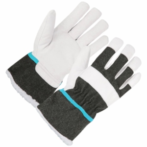 Gants de sécurité en cuir de vachette grainé de haute qualité, résistants et confortables, avec résistance à la chaleur pour un usage quotidien domestique - Product Image 3