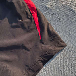 Ensemble personnalisé veste zippée et short en nylon coupe-vent, ensemble short et sweat à capuche, survêtement - Product Image 5