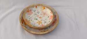 Tazón de Servir de Madera Floral Hecho a Mano, Vajilla para Mesa de Cocina por HANDICRAFTS ZONE - Product Image 5