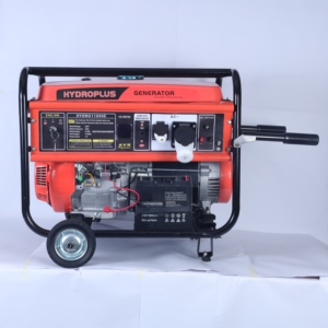 HYDROPLUS INTERNATIONAL 11000W <b>GASOLINE</b> <b>GENERATOR</b> 19HP 400V PORTABLE POWER ELECTRIC START MAX OUTPUT MULTIPLE USE MPPT PURE SINE - Product Image 3